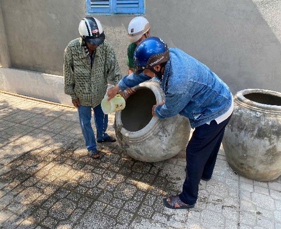 Xã Tân Phú ra quân chiến dịch diệt lăng quăng đợt 1 năm 2025