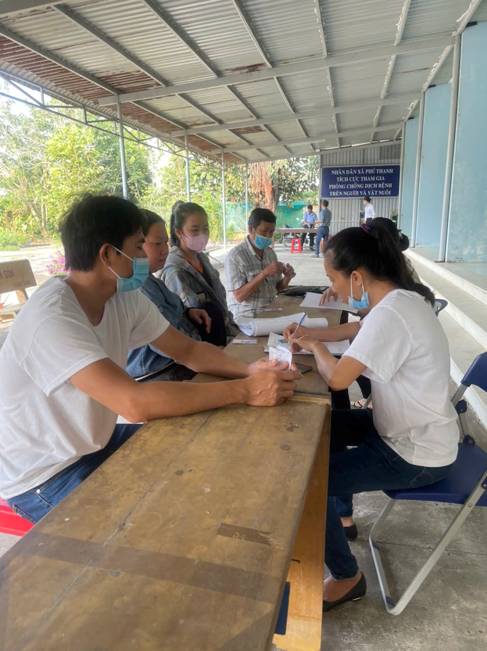 Tình hình khám sức khỏe định kỳ cho các cá nhân sản xuất kinh doanh tại xã Phú Thạnh năm 2025