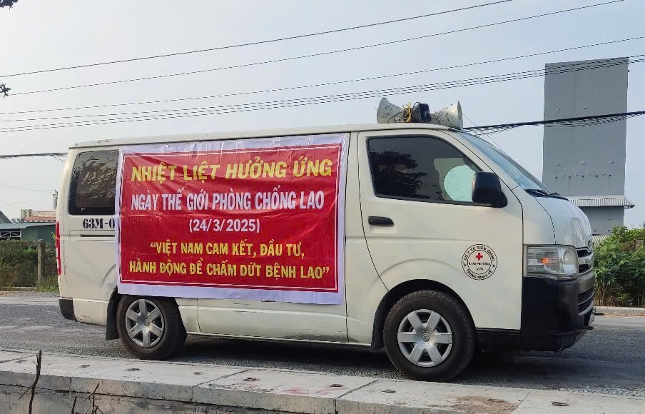 Trung tâm Y tế huyện Tân Phú Đông tổ chức các hoạt động hưởng ứng ngày thế giới phòng, chống bệnh Lao 24/3/2025