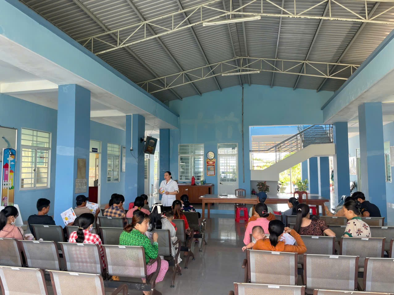 Trung tâm Y tế Tân Phú Đông: Hưởng ứng Tuần lễ tiêm chủng Thế giới năm 2025